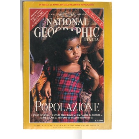 NATIONAL GEOGRAPHIC ITALIA-n 4, ottobre-1998