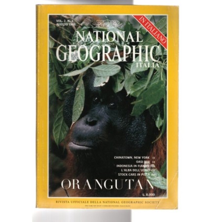 NATIONAL GEOGRAPHIC ITALIA-vol 2, n 2, agosto-1998