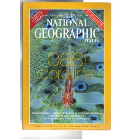 NATIONAL GEOGRAPHIC ITALIA-vol 3, n 1, gennaio-1999