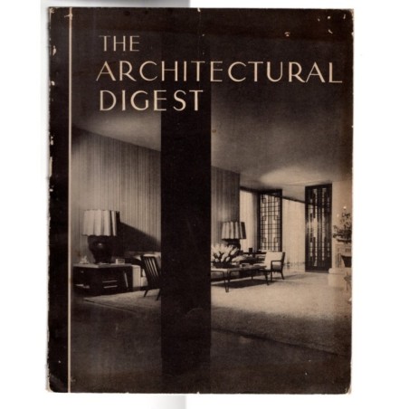 THE ARCHITECTURAL DIGEST-volume XIII, n 4-anni '50-'60