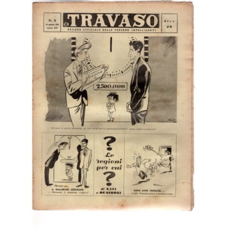 IL TRAVASO-n 5, 29 gennaio-1956