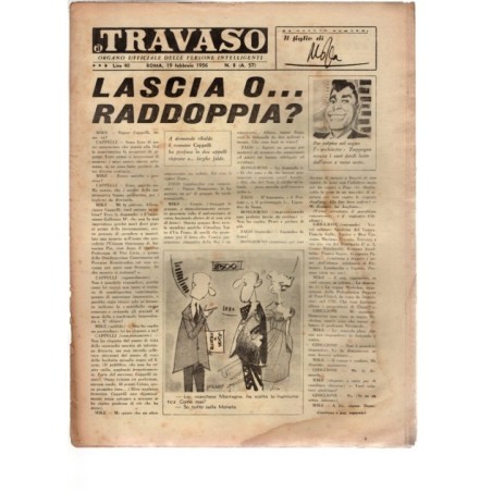 IL TRAVASO-n 8, 19 febbraio-1956