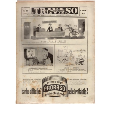 IL TRAVASO-n 22, 27 maggio-1956