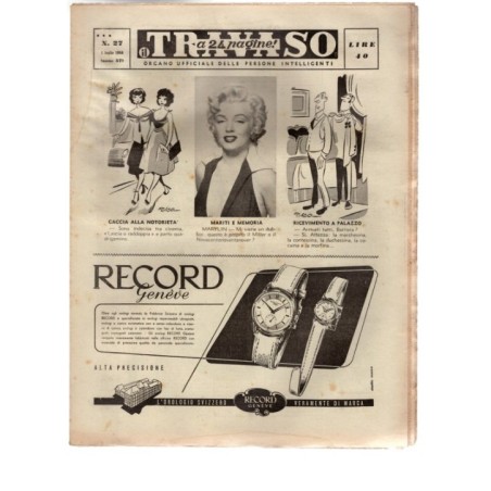 IL TRAVASO-n 27, 1 luglio-1956