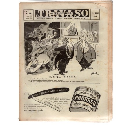 IL TRAVASO-n 28, 8 luglio-1956