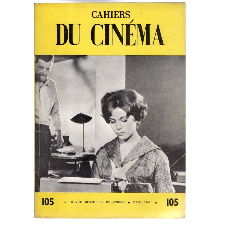 CAHIERS DU CINEMA-n 105, marzo-1960