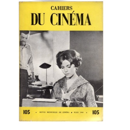 CAHIERS DU CINEMA-n 105, marzo-1960