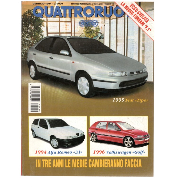 QUATTRORUOTE-n 459, gennaio-1994