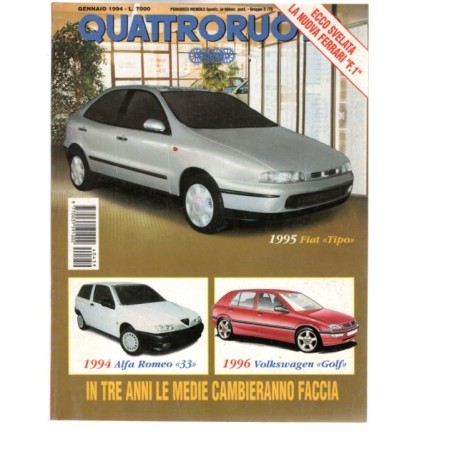 QUATTRORUOTE-n 459, gennaio-1994