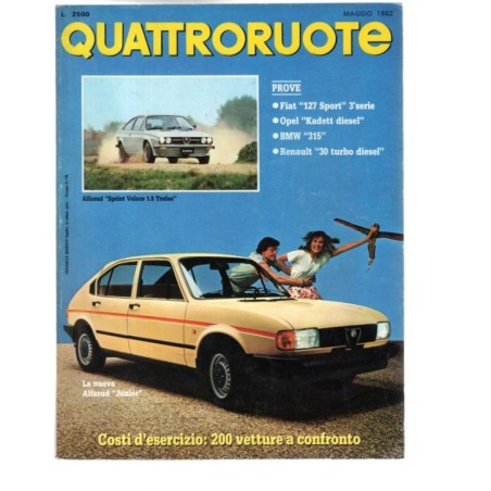 QUATTRORUOTE-n 319, maggio-1982