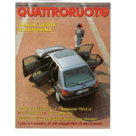 QUATTRORUOTE-n 402, aprile-1989