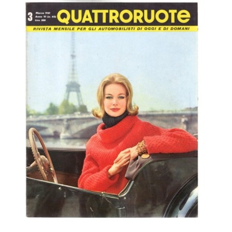 QUATTRORUOTE-n 63, marzo-1961