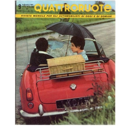 QUATTRORUOTE-n 69, settembre-1961