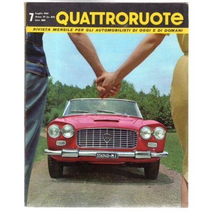 QUATTRORUOTE-n 67, luglio-1961