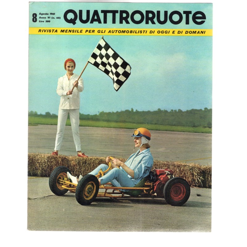 QUATTRORUOTE-n 68, agosto-1961