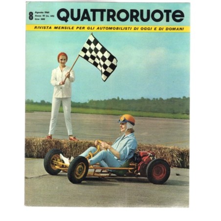 QUATTRORUOTE-n 68, agosto-1961