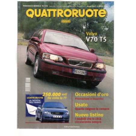 QUATTRORUOTE-n 533, marzo-2000