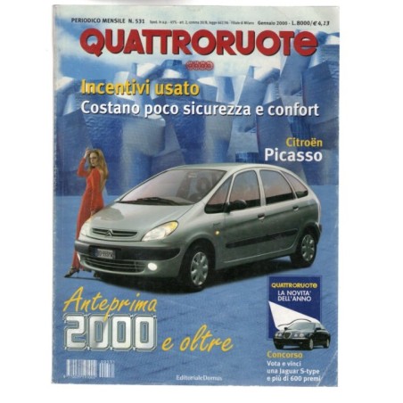 QUATTRORUOTE-n 531, gennaio-2000