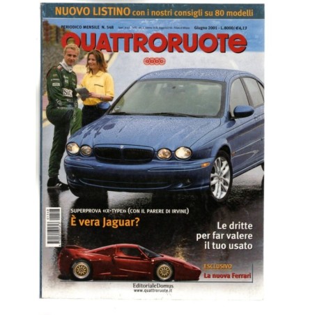 QUATTRORUOTE-n 548, giugno-2001