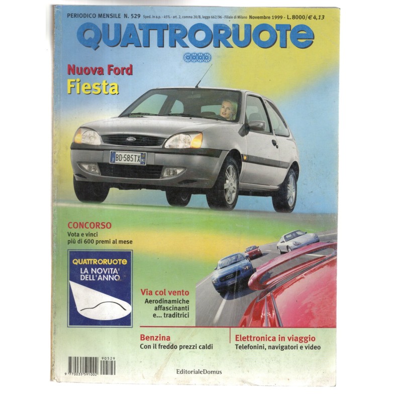 QUATTRORUOTE-n 529, novembre-1999