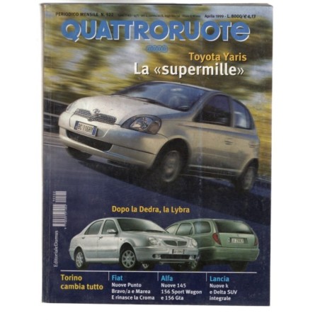 QUATTRORUOTE-n 522, aprile-1999