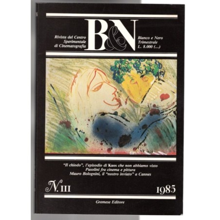 B&N. BIANCO E NERO-n 3, luglio/settembre-1985