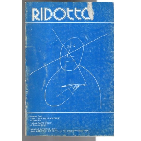 RIDOTTO-n 7-8, luglio/agosto-1986
