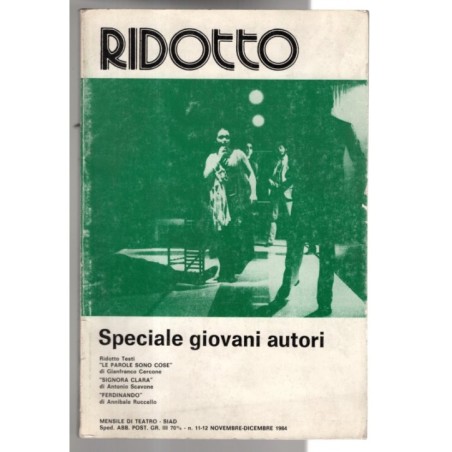 RIDOTTO-n 11-12, novembre/dicembre-1984