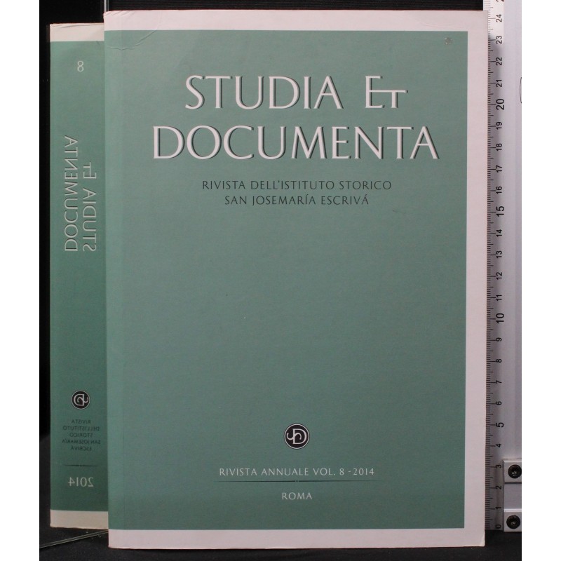 STUDIA ET DOCUMENTA-vol 8-2014