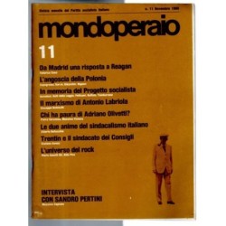 MONDOPERAIO-n 11, novembre-1980