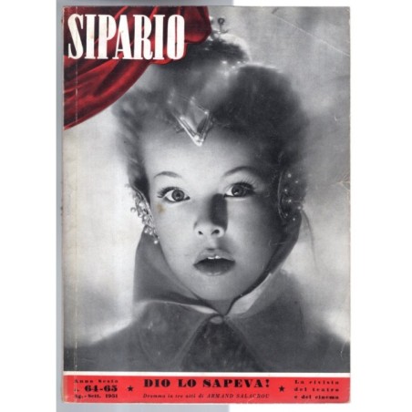 SIPARIO-n 64-65, agosto/settembre-1951