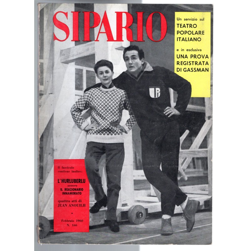 SIPARIO-n 166, febbraio-1960