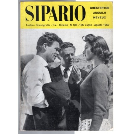 SIPARIO-n 135-136, lug/ago-1957