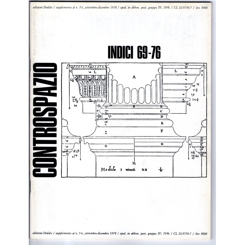 CONTROSPAZIO-suppl al n 5-6, settembre/dicembre-1978