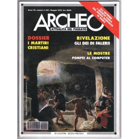 ARCHEO-n 87, maggio-1992