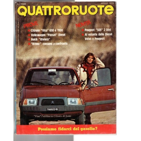QUATTRORUOTE-n 281, aprile-1979