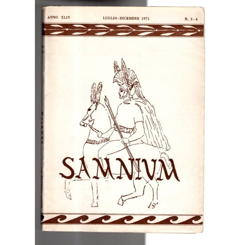 SAMNIUM-n 3/4, luglio/dicembre-1971