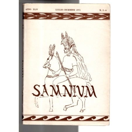 SAMNIUM-n 3/4, luglio/dicembre-1971