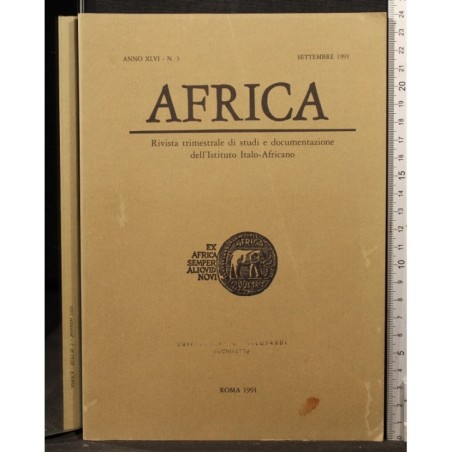 AFRICA-n 3, settembre-1991