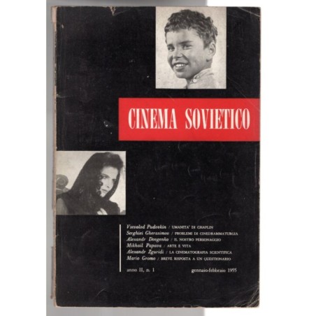 CINEMA SOVIETICO-n 1, gennaio/febbraio-1955