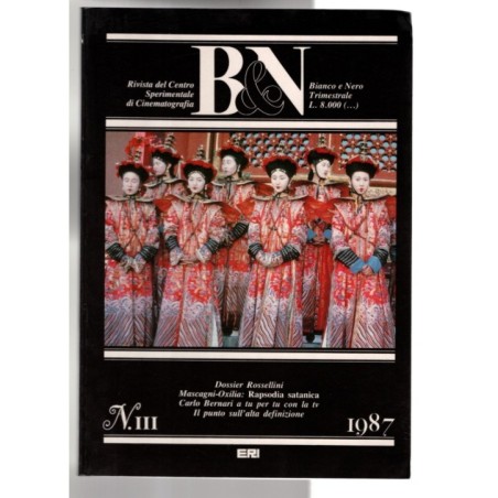 B&N. BIANCO E NERO-n 3, luglio/settembre-1987