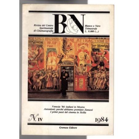 B&N. BIANCO E NERO-n 4, ottobre/dicembre-1984