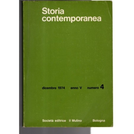 STORIA CONTEMPORANEA-n 4, dicembre-1974