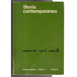 STORIA CONTEMPORANEA-n 3, settembre-1972