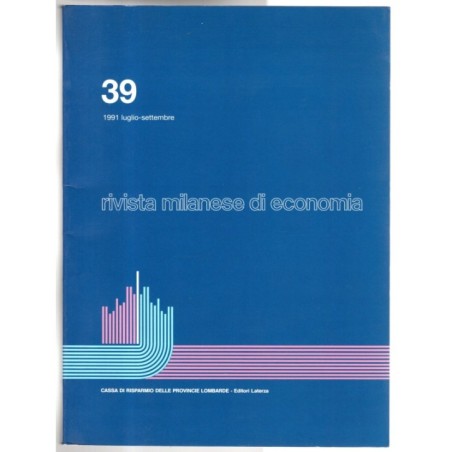 RIVISTA MILANESE DI ECONOMIA-n 39, luglio/settembre-1991