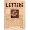 LETTERE. RASSEGNA MENSILE DI LETTERE, ARTI, PENSIERO-n 5-1946
