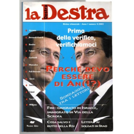 LA DESTRA-n 4-2003