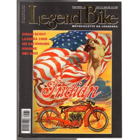 LEGEND BIKE. MOTOCICLETTE DA LEGGENDA-n 71, agosto-1998