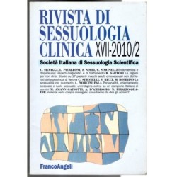 RIVISTA DI SESSUOLOGIA CLINICA-n 2-2010