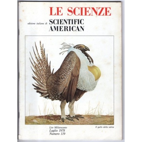 LE SCIENZE. EDIZIONE ITALIANA DI SCIENTIFIC AMERICAN-n 119, luglio-1978